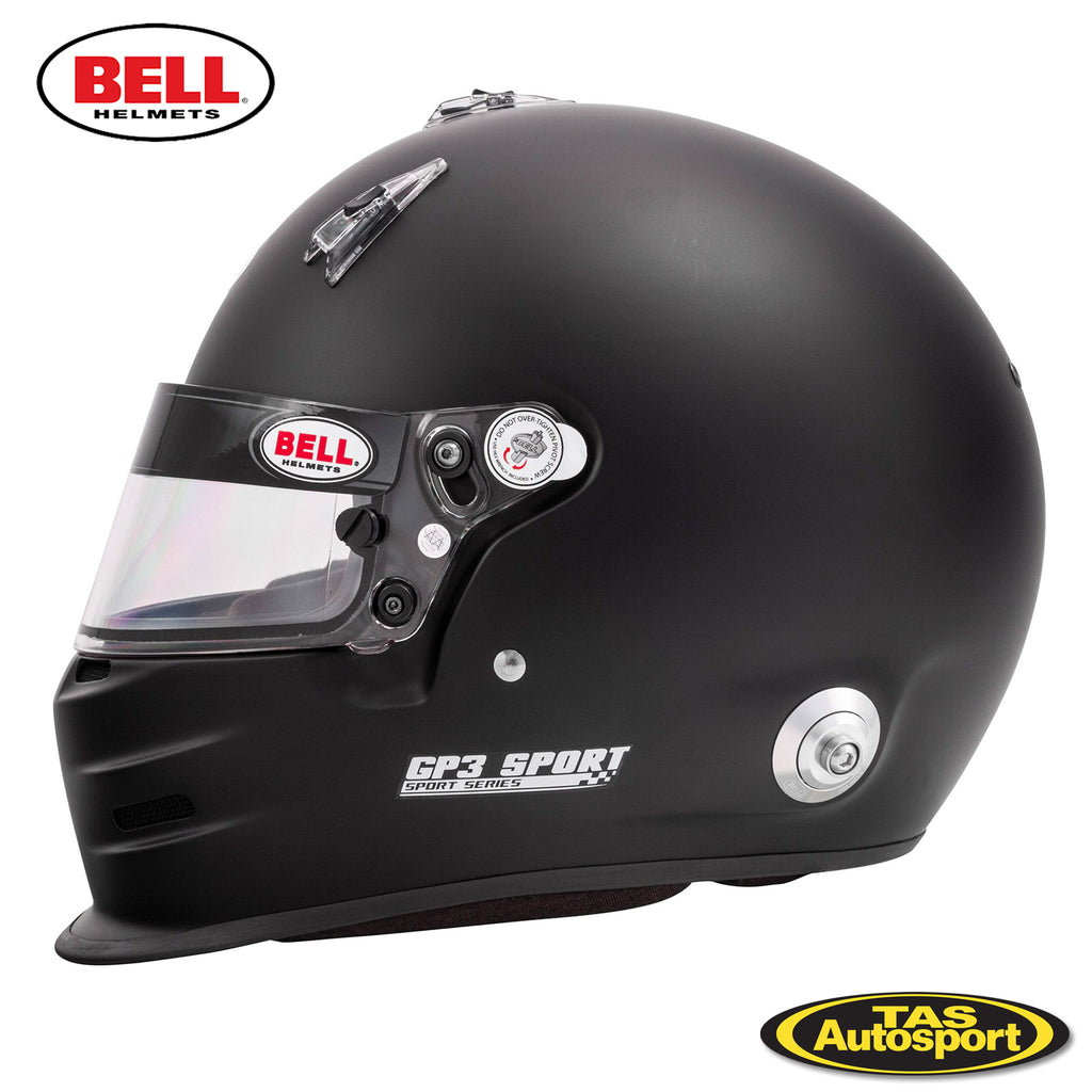 Bell GP3 Sport Matt Black Car Racing Helmet – Tas Autosport