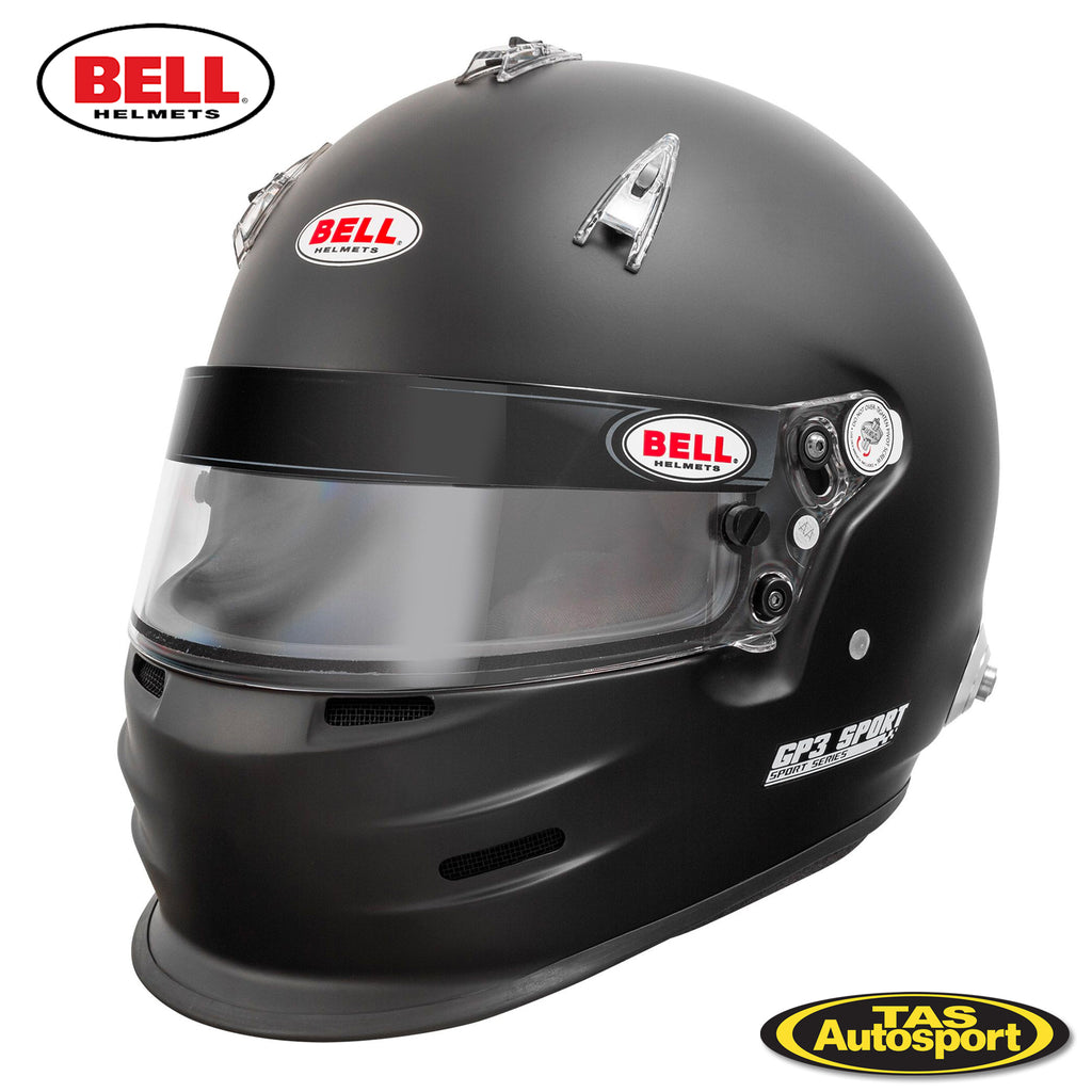 bell auto helmets australia Bell GP3 Sport Matt Black Car Racing Helmet – Tas Autosport