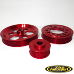 Lightweight 3 piece Pulley Kit for Toyota 2JZ 1JZ