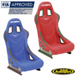Cobra Monaco Pro Red or Blue Car Racing Seat