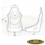 Cobra Monaco Sport Car Racing Safety Seat