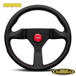 Momo Montecarlo Red Stitching 320mm