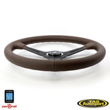 Nardi ND Classic Perforated Leather Brown Stitching 360mm Steering wheel