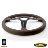 Nardi ND Classic Perforated Leather Brown Stitching 360mm Steering wheel