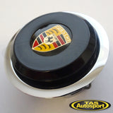 Nardi Horn Button Porsche Emblem