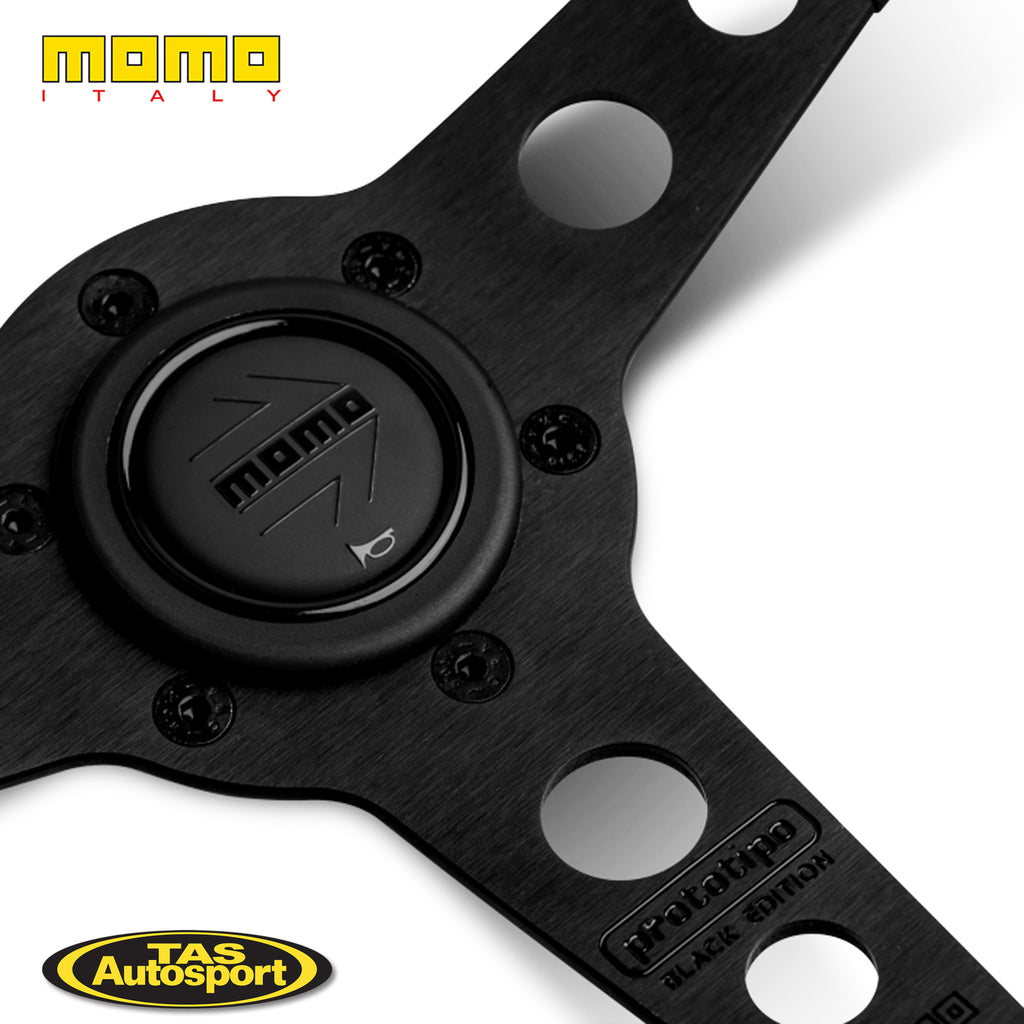 Momo Prototipo BLACK EDITION 350 Steering Wheel – Tas Autosport