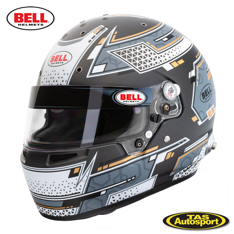Bell RS7 Pro Stamina Grey Racing Helmet