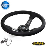 NRG MadMike Signature Series BLACK Steering Wheel