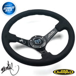 NRG MadMike Signature Series BLACK Steering Wheel