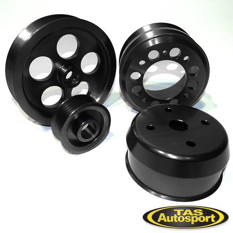 Mazda RX7 Black Engine Pulley Kit