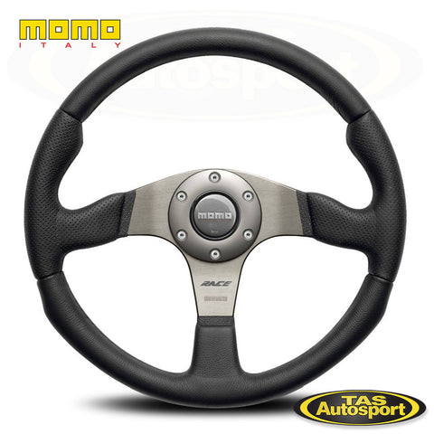MOMO Race Leather 350mm Steering Wheel