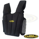 Go Kart Chest Protector Carbon Kevlar Fiber Rib Vest - Medium