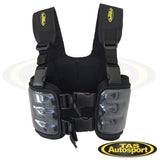 Go Kart Chest Protector Carbon Kevlar Fiber Rib Vest - Medium