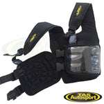 Go Kart Chest Protector Carbon Kevlar Fiber Rib Vest - Medium