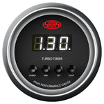 Turbo Timer Digital Auto 52mm Black Muscle Series