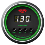 Turbo Timer Digital Auto 52mm Black Muscle Series
