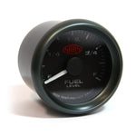 Fuel Level Gauge 52mm Black Muscle Series