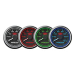 Oil Press Gauge 0-140psi 52mm Black Muscle Series
