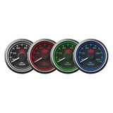Oil Temp Gauge 50°-150° 52mm Black Muscle Series