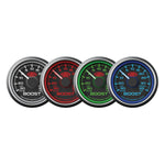 Boost Gauge 30inHg-35psi 52mm Black Muscle Series