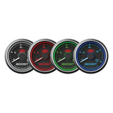 Boost Gauge Diesel 0-20 psi 52mm Black Muscle Series