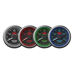 Water Temp Gauge 40°-120° 52mm Black Muscle Series