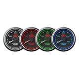 Water Temp Gauge 40°-120° 52mm Black Muscle Series