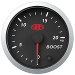 Boost Gauge Diesel 0-20 psi 52mm Black Street Series