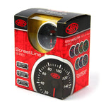 Fuel Level Gauge 52mm Black Street Series