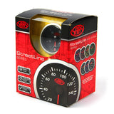 Fuel Level Gauge 52mm Black Street Series