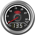Dual Gauge Boost 0-30 Psi/Volt 8v-18v Analogue/Digital Trax Series