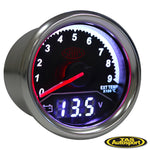DUAL GAUGE EXHAUST TEMP 0°-900°/VOLT 8V-18V ANALOGUE/DIGITAL TRAX SERIES