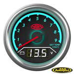 DUAL GAUGE EXHAUST TEMP 0°-900°/VOLT 8V-18V ANALOGUE/DIGITAL TRAX SERIES