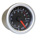 Exhaust Temp Gauge 0°-900° 52mm Black Autoline