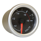 Volt Gauge 8v-18v 52mm Black Autoline