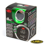 DUAL DIGITAL GAUGE WATER TEMP 40°-120° / TRANS TEMP 60°-200°