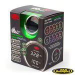 DUAL DIGITAL GAUGE OIL PRESS140 PSI/WATER TEMP 40°-120° TRAX