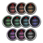Dual Digital Gauge Air Pressure 0-290psi 52mm Trax