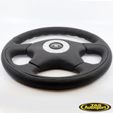 F999 LEATHER STEERING WHEEL