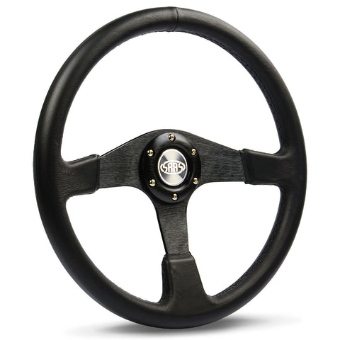 Steering Wheel Leather 15 " ADR Octane Black Spoke