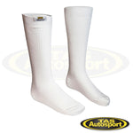RPM Nomex White Socks