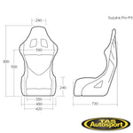 Cobra Suzuka PRO Standard Width Fit Racing Seat