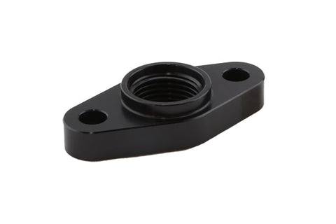 Billet Turbo Drain adapter with Silicon O-ring. 50.8mm Mounting Holes - T3/T4 style fit.