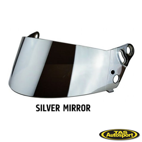 Racelid Turismo Silver Mirrored Visor